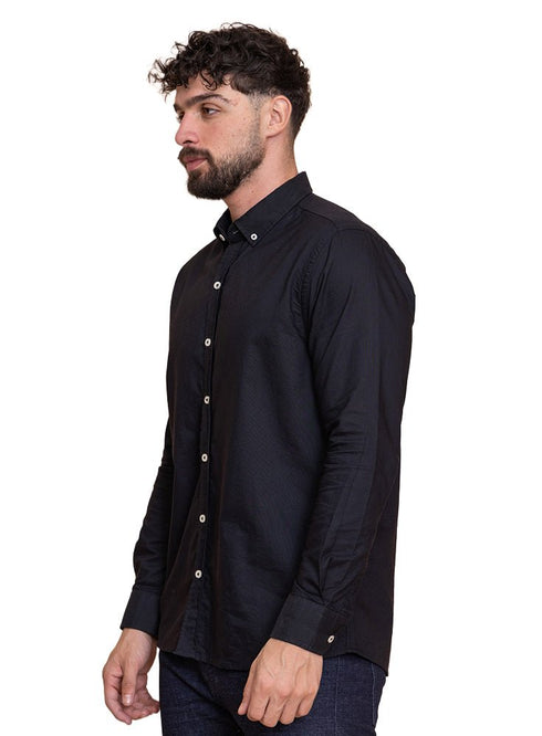 Black Oxford Shirt - Khotwh
