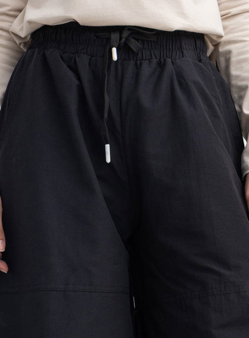 Black P - Tiered Pants - Khotwh