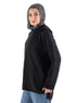 Black plexus Hoodie Pullover - Khotwh