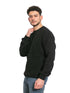 Black Plus Size Pullover - Khotwh