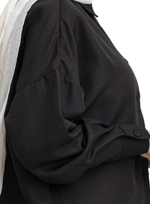 Black Pocket O - S Shirt - Khotwh