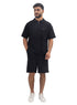 Black Polo Neck Suit - Khotwh