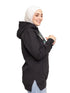 Black Printed - HoodieV Design 63 - Khotwh