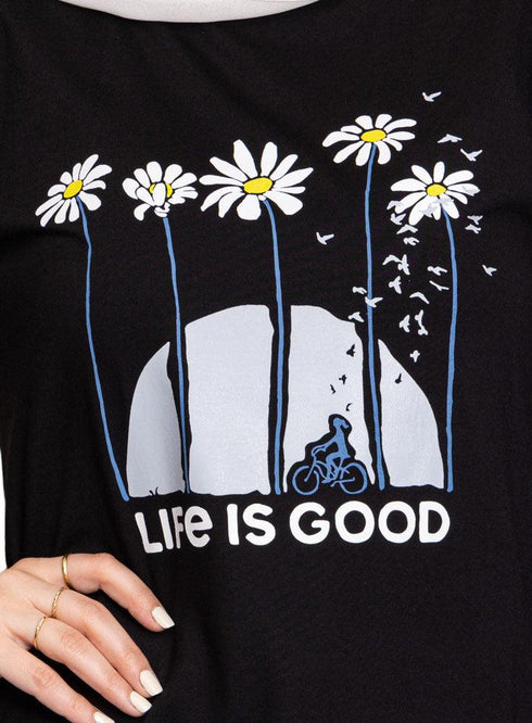 Black Printed Long - Sleeve Design 27 - Khotwh