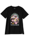 Black Printed O.S Short - Sleeve Design 2 - Khotwh