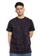 Black Printed Round T-Shirt Design 6 - Khotwh