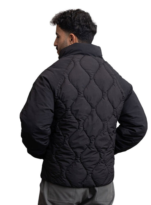 Black Puffer Jacket 3012 - Khotwh