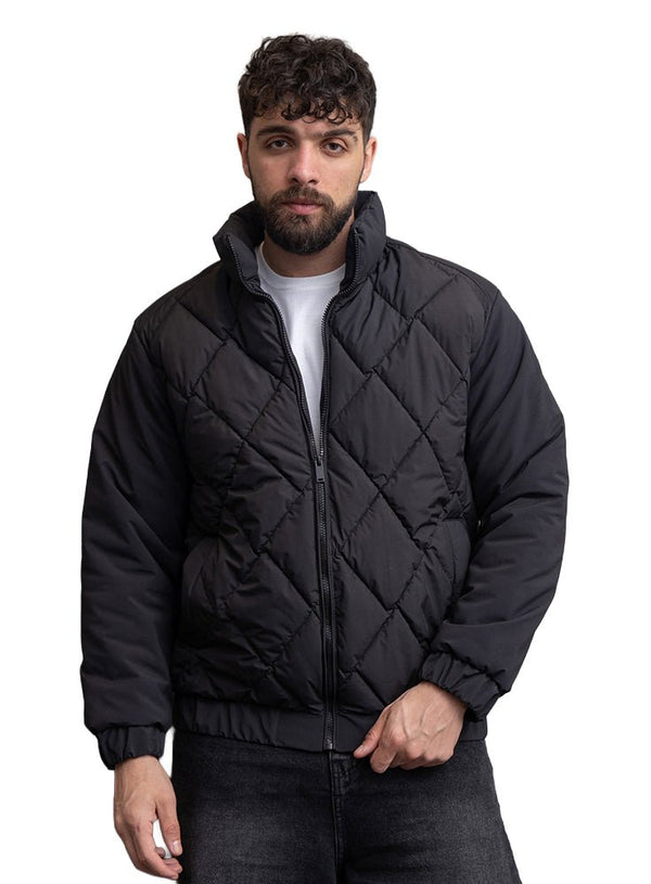 Black Puffer Jacket 3016 - Khotwh