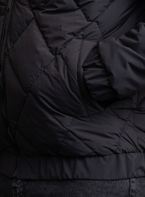 Black Puffer Jacket 3016 - Khotwh