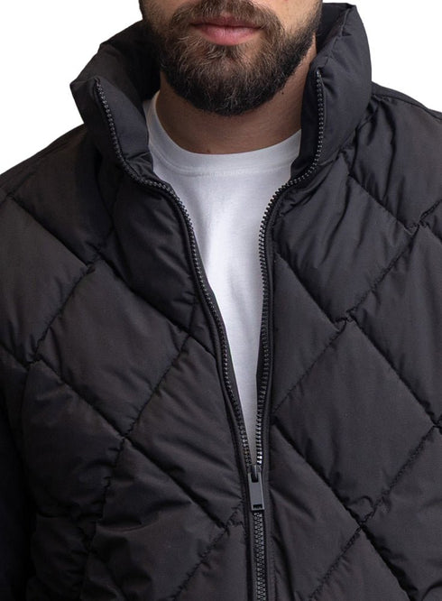 Black Puffer Jacket 3016 - Khotwh