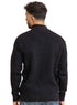 Black Quarter Zipper Pullover - Khotwh