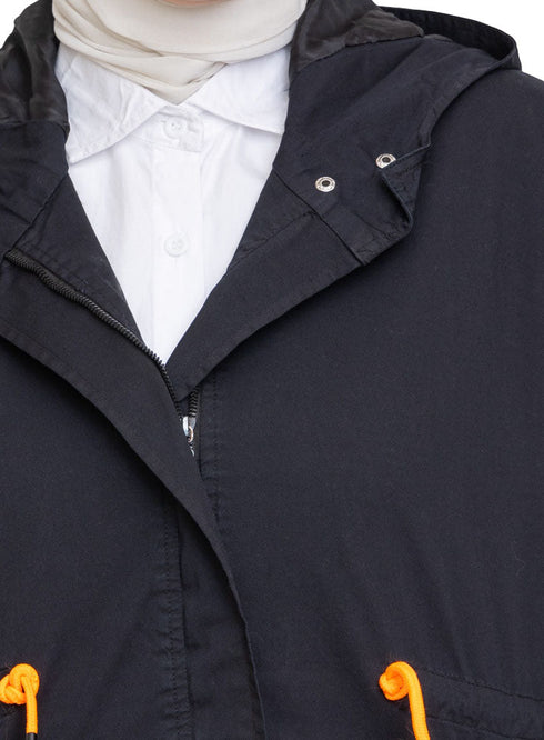 Black RD - Gabardine Jacket - Khotwh