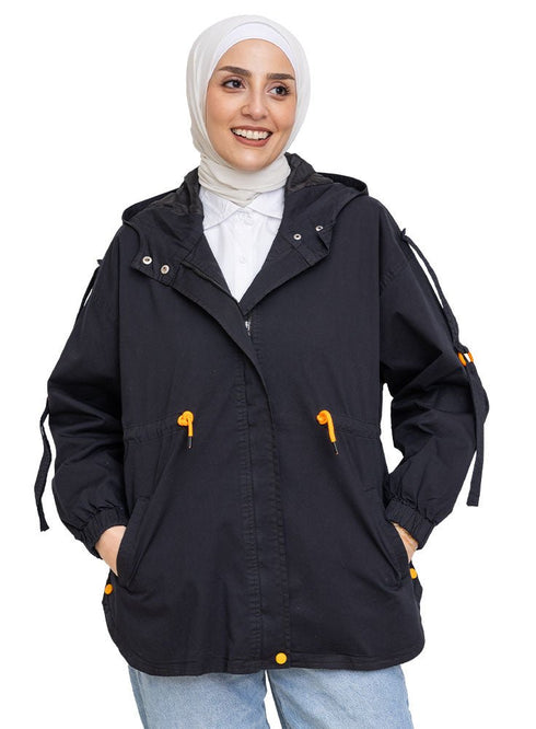 Black RD - Gabardine Jacket - Khotwh