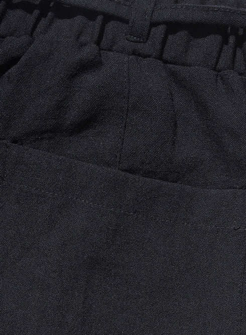Black RD - Linen Pant - Khotwh