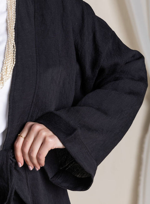 Black RD - Long Cardigan - Khotwh