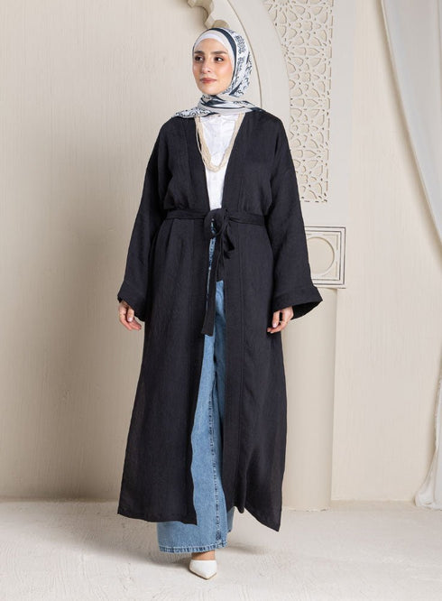 Black RD - Long Cardigan - Khotwh