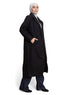 Black RD - Long Feather Coat - Khotwh