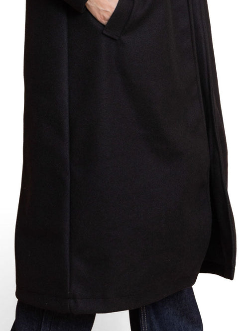 Black RD - Long Feather Coat - Khotwh