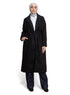 Black RD - Long Feather Coat - Khotwh