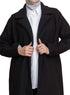 Black RD - Long Feather Coat - Khotwh