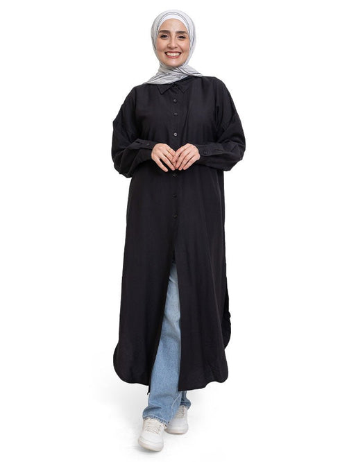 Black RD - Long Shirt - Khotwh