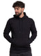 Black Ribbed Hoodie - Khotwh