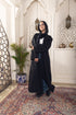 Black Ribbed Long Cardigan - Khotwh
