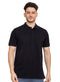 Black Ribbed Polo - Khotwh