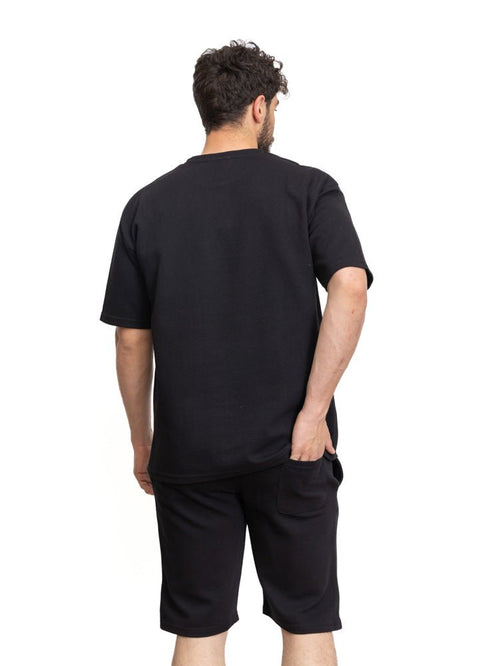 Black Ribbed suit (M) - Khotwh