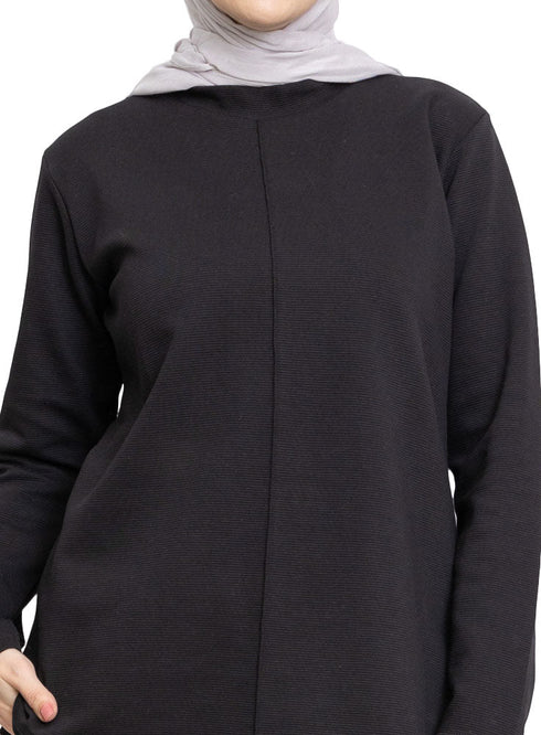 Black Ribbed suit (W) - Khotwh