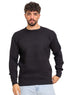 Black Round Pullover - Khotwh