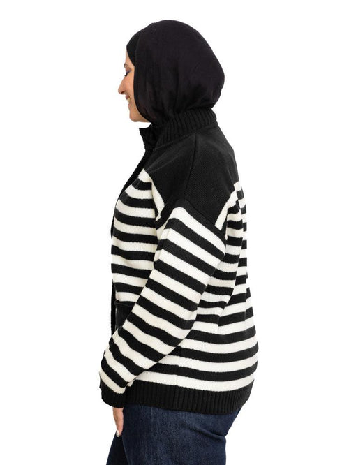 Black S - buttons Cardigan - Khotwh