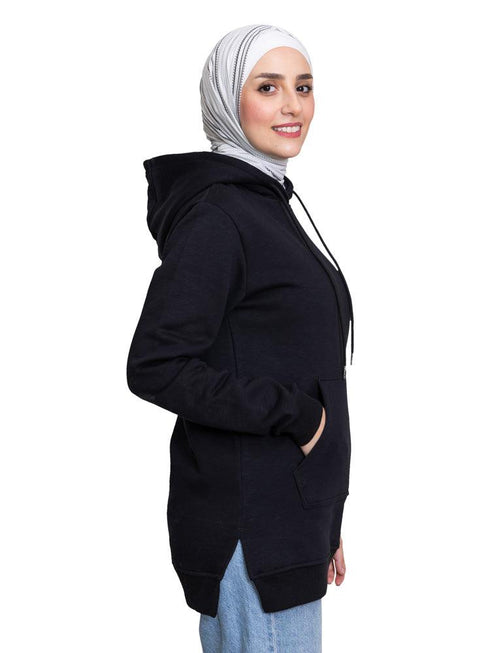 Black S - Hoodie Vent - Khotwh