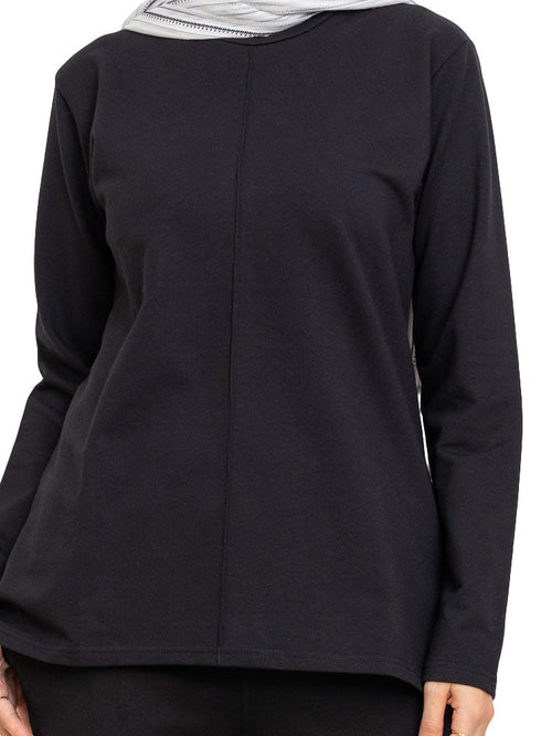 Black S - Melton Suit - Khotwh