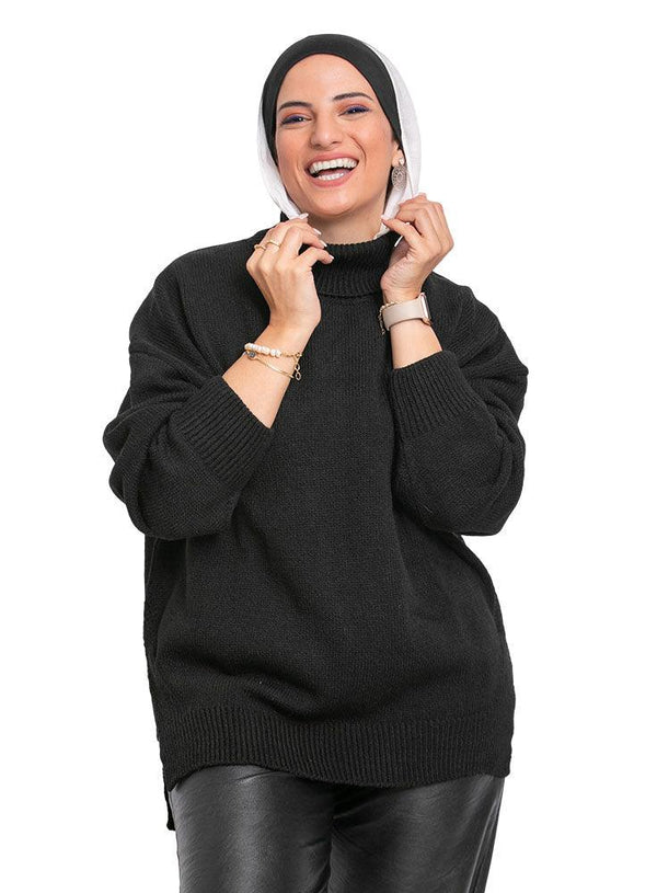 Black S - Vent Pullover - Khotwh