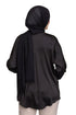 Black Satin Blouse - Khotwh