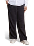 Black Side Stripe Pant - Black - Khotwh