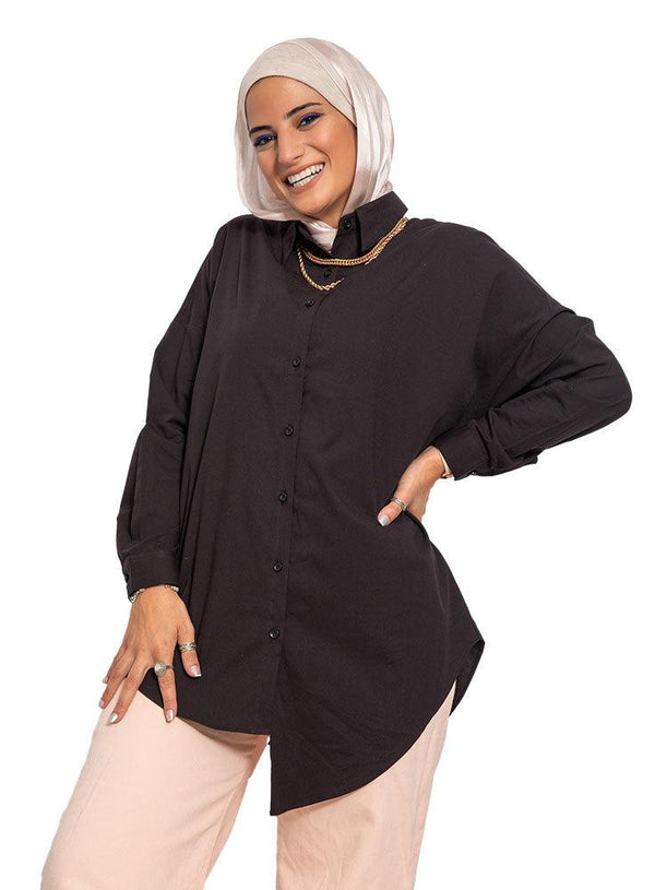 Black Sided Shirt - Khotwh