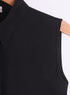 Black Sleeveless Basic Shirt - Khotwh