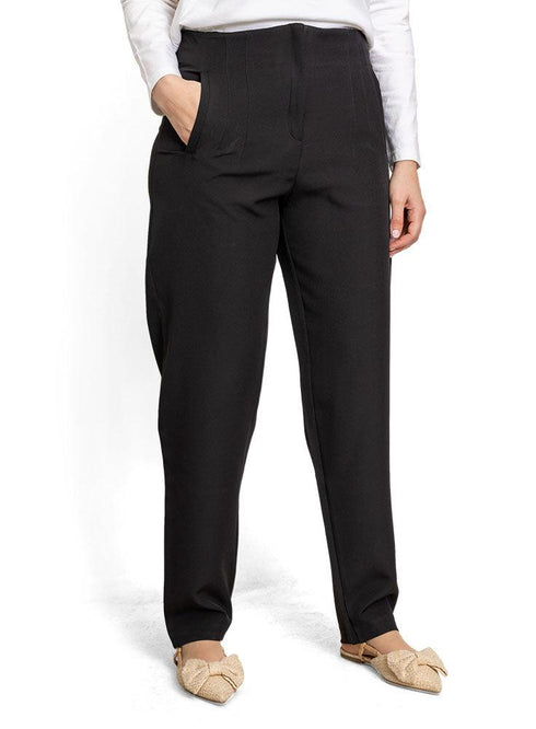 Black Slim Fit Pant - Khotwh