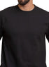 Black Squares O.S Round T-Shirt - Khotwh