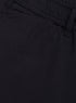 Black Straight Leg Gabardine Pant - Khotwh
