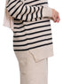 Black Striped Knit Suit 1 - Khotwh