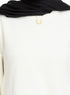 Black Striped Knit Suit 2 - Khotwh