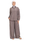 Black Striped linen Suit - Khotwh