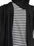 Black Striped Long - Sleeve - Khotwh