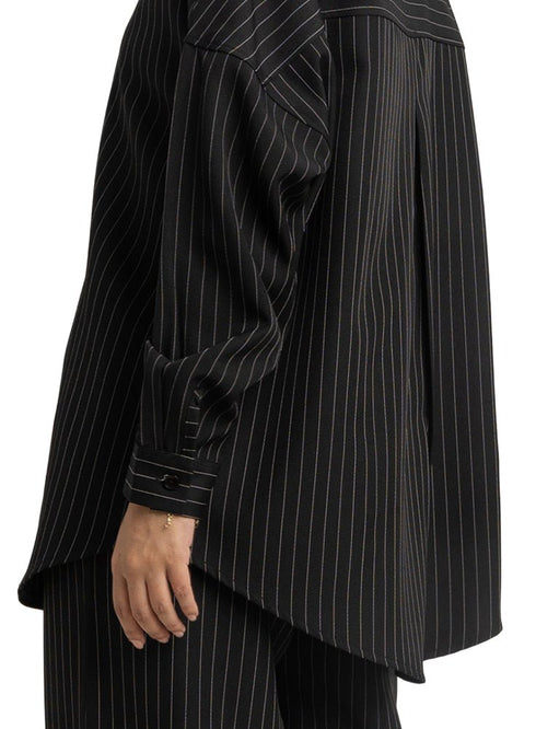 Black Striped Suit - Khotwh