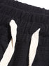 Black Striperd Jacquard Short - Khotwh