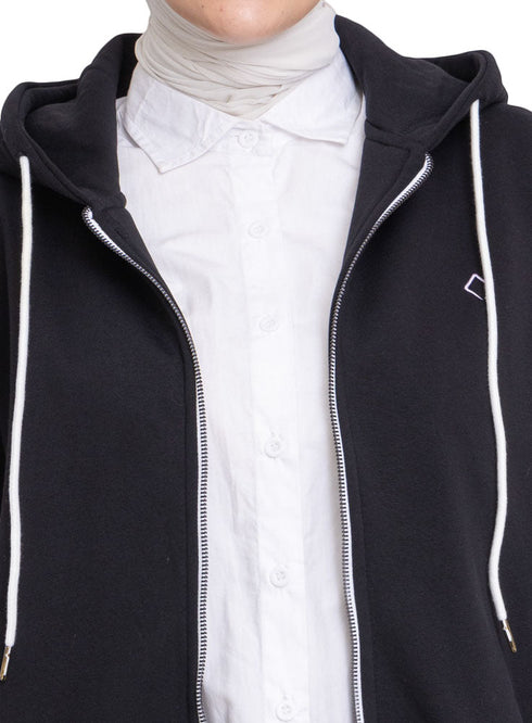 Black SW - Maxi Zipper - Khotwh