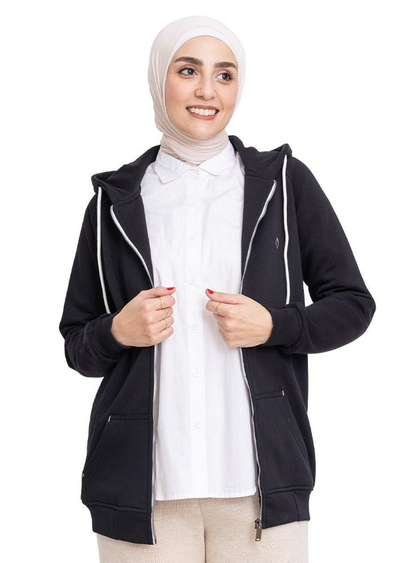 Black SW - Medium Zipper - Khotwh